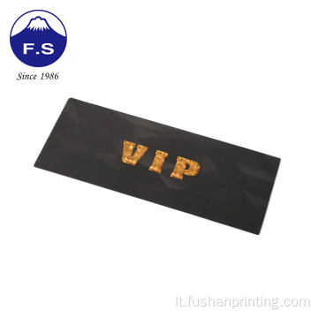 Individualizuotas dizaino spausdinimo VIP priėmimo bilieto kvietimo kortelė